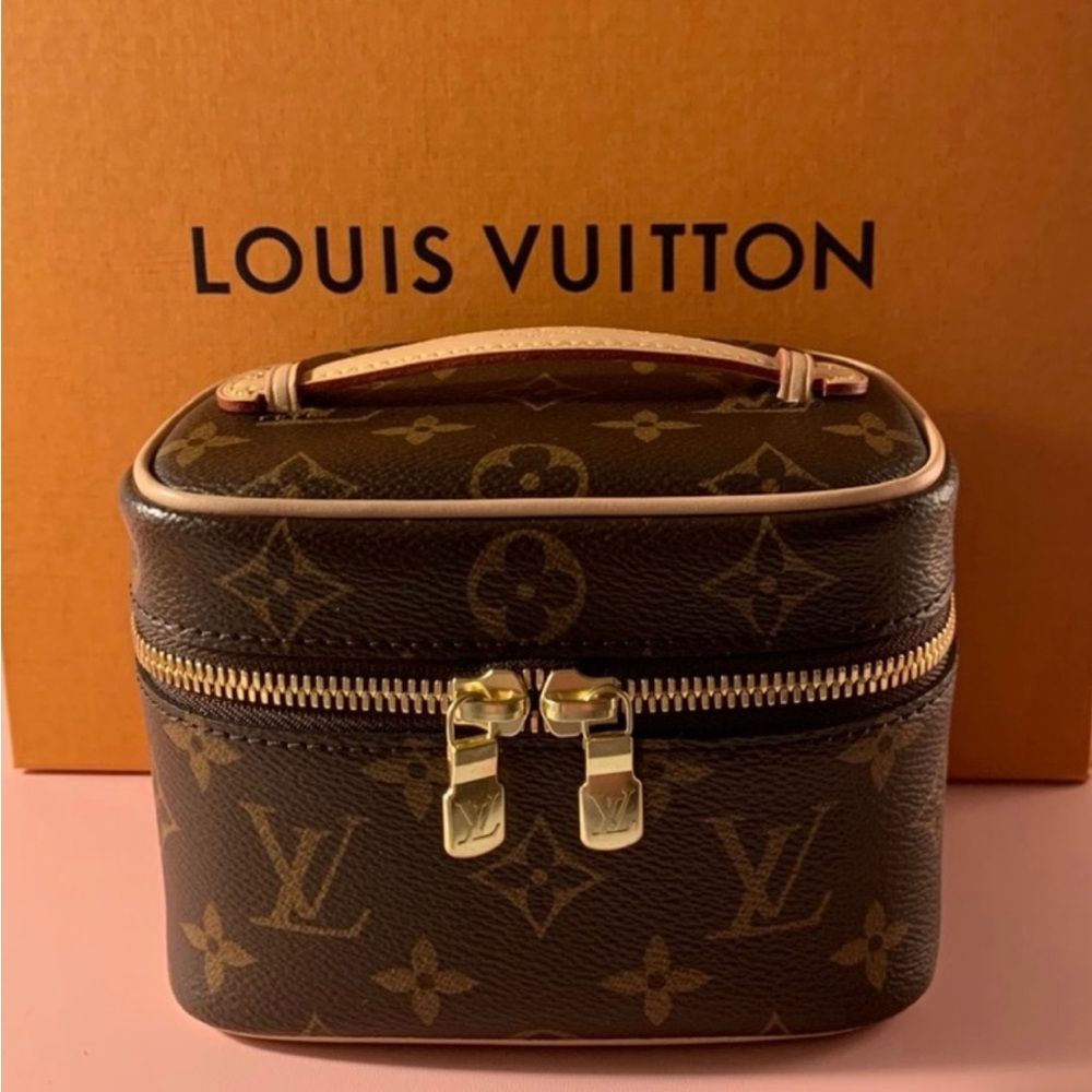 Louis Vuitton Brown Monogram Vanity Case